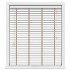 True White & Light Beige Luxury Ecowood Uk - Wooden Blinds