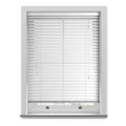 50mm Wood Essence Wooden Venetian Made To Measure Blind True White