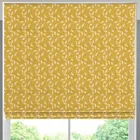 Leaf Vine Made To Measure Roman Blind Sunflower