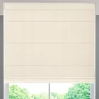 Jem Jacquard Stripe Made To Measure Roman Blind Cream