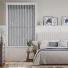 Valencia Seaside Grey Vertical Blind