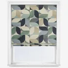 Reno Mineral And Navy Roman Blind