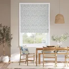 William Morris Strawberry Thief Silver Grey Roman Blind