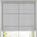 Eloise Sheer Voile Made To Measure Roman Blind Fog