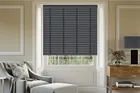 Maine Novo Ii Slate Grey - Wooden Venetian Blind Dusk Tape