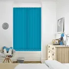 Mono Fr Cyan Vertical Blinds