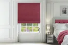 Verona Claret - Luxury Soft Sheen Roman Blind