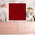 Deep Red Gloss Venetian Blind