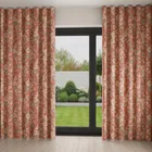 Laura Ashley Aylworth Trail Terracotta Orange Wave Curtain Blinds Uk
