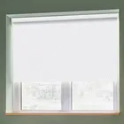 Fuse Silver Light Filtering Roller Blinds