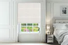 Parton Ivory - Patterned Roman Blind