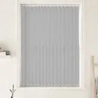 Urban Fr Grey (moisture Resistant) Bathroom Vertical Blinds