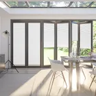 Bifold Clickfit Duoluxe Ice White Pleated Blind