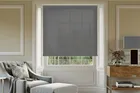 Panorama Dark Grey - Fire Retardant 3% Magic Screen Roller Blind