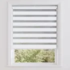 View White Day & Night Roller Blinds