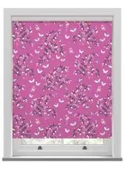 Sara Miller Butterflies & Trellis Purple Roller Blind