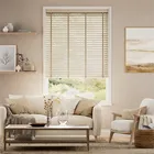 Natural Bamboo Driftwood & Praline Wooden Blind - 50mm Slat