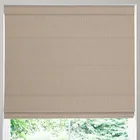 Nia Woven Stripe Made To Measure Roman Blind Sandstone