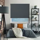 Bedtime Anthracite Cordless Roller Blind