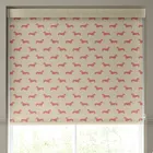 Emily Bond Peggy Translucent Made To Measure Roller Blind Raspberry