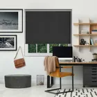 Mirage Solar Black Cordless Roller Blind