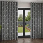 Laura Ashley Animalia Steel Wave Curtain Blinds Uk