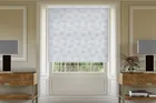 Harmony Light Grey - Eco Friendly Patterned Roller Blind