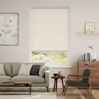 Electric Chromium Thermal Blackout Putty Roller Blind
