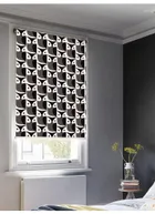 Orla Kiely Owl Grey Roller Blind