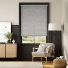 Twist2go Turin Blackout Brushed Silver Roller Blind