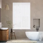 Rigid Pvc Clinton Ice White Vertical Blind