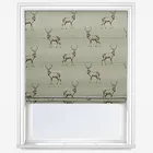 Glenkoe Natural Roman Blind