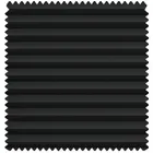 Addison Nera Black (blackout) Freehanging Pleated Blinds