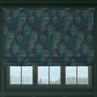 House Llewelyn-bowen Naughty Aubrey Printed Velvet Made To Measure Roman Blind Pavoa