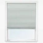 Pencil Stripe Duckegg Roman Blind