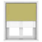 Tradechoice Blackout Green Double Roller Blind