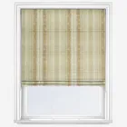 Delamere Stripe Ochre Roman Blind