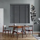 Khol Wood Blind With Jet Ladder Tapes