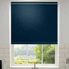 Primary Made To Measure Blackout Roller Blind Blue Night Midnight