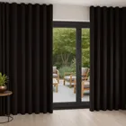 Rubens Ebony Wave Curtain Blinds Uk