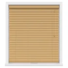 Brushed Oak Ecowood Motorised Uk - Wooden Blinds