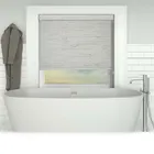 Aqua Weave White Pelmet Roller Blind