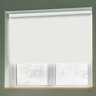 Polaris Cream Light Filtering Roller Blinds
