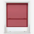 Deluxe Plain Red Roller Blind