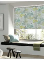 Maidenhair Soft Blue Roller Blind