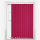 Deluxe Plain Deep Pink Vertical Blind