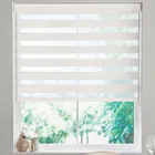 Nura Made To Measure Day Night Blind Snow