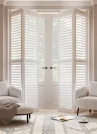 Silk White Full Height Shutter