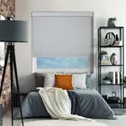 Bedtime Cloud Grey No Drill Roller Blind