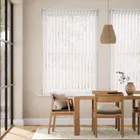Valencia White Vertical Blind
